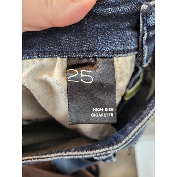 Anthropologie Pilcro High Rise Cigarette Jeans Size 25 - Picture 5 of 8